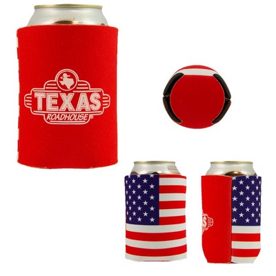 Old Glory Foam Can Cooler